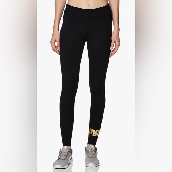 NWT Puma Women’s Essentials Logo Leggings - Picture 2 of 12
